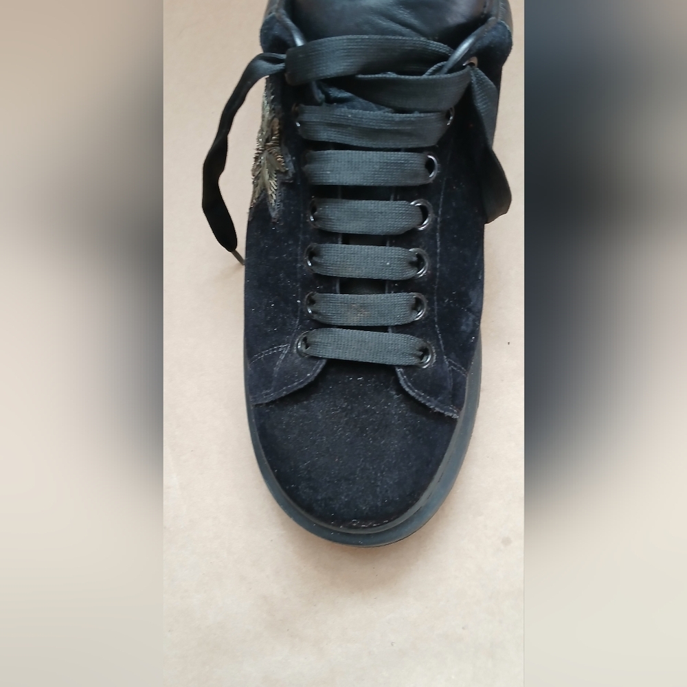 Alexander MQueen Black Men's Sneakers US9 EU 43 - Picture 11 of 16
